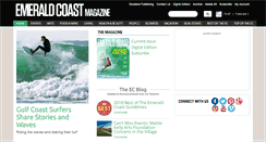 Desktop Screenshot of emeraldcoastmagazine.com